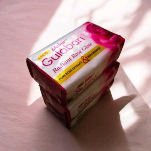 Dabur Gulabari Soap (Pack of 3)