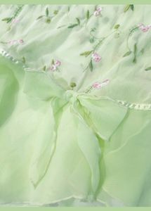 HILLARD&amp;HANSON Green Floral Babydoll Lingerie