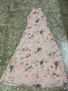 Floral Print Maxi Dress