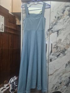 Light Blue Midi Dress