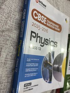Arihant CBSE Physics Class 12 Question Bank