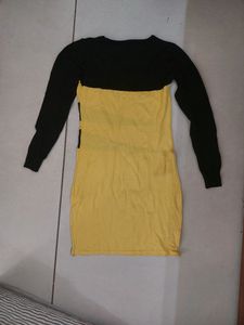 Woolen Bodycon Dress