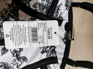 Shein Adjustable Spaghetti Strap Floral Print Cors