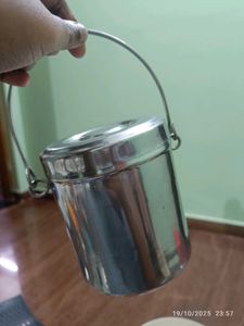 Steel Food Container with handle