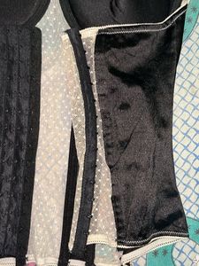 Black Pink Corset