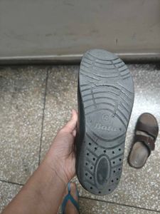 Bata Brown Sandals