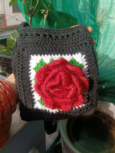 Handmade Crochet Shoulder Bag