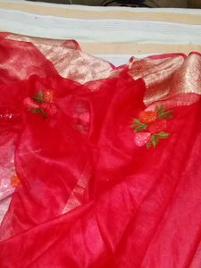 Beautiful Embroidered Saree