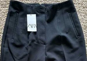 New Classic Black High-Waisted Pants