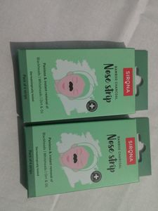 Sirona Bamboo Charcoal Nose Strips × 4 Strip in 1