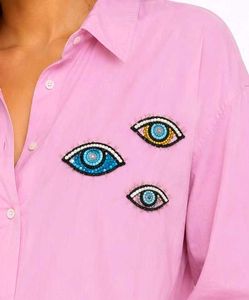 Pink Eye Print cord set