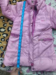 Cute Pink Hoodie Jacket for 4-7; years girl