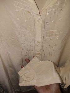 Elegant Cream Blouse
