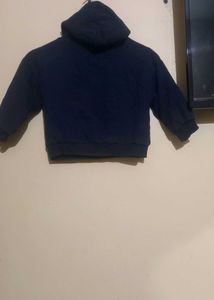 Boy's Navy Blue Hoodie