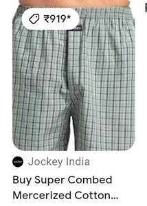 ✨ ORIGINAL 💯 Jockey Men's Boxers Pure Cotton