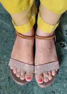 Sparkling Embellished Sandals