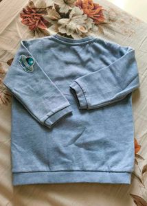Kids Blue Rocket Sweatshirt