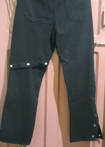Black Embellished Jeans