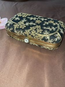 Elegant Embroidered Clutch