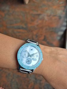 Fastrack Blue Dail Watch