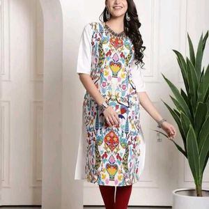 Vibrant Printed Kurti