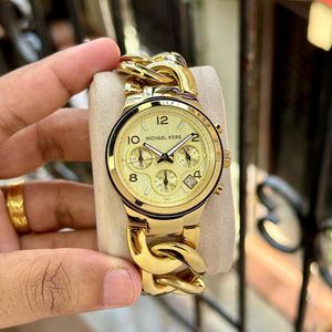 Elegant Gold Michael Kors Watch