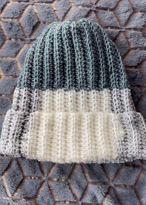 Handmade crochet beanie