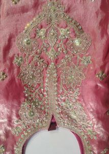 Pink Embroidered Blouse