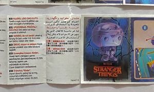 Dustin Upside down l Kinder joy Stranger things