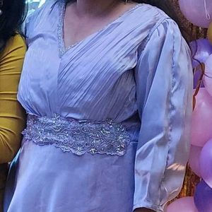 Elegant Lavender Dress