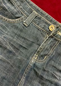 Brand New Dark Blue Denim Skirt