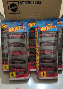 HOTWHEELS FERRARI 5 CAR PACK 1 SET