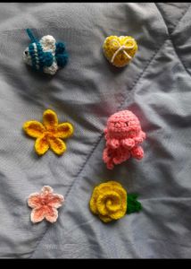 20 random crochet keychains
