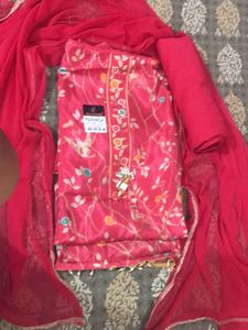 Beautiful Pink suit with Dupatta