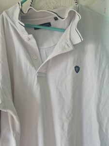 van heusen Men's White Polo Shirt