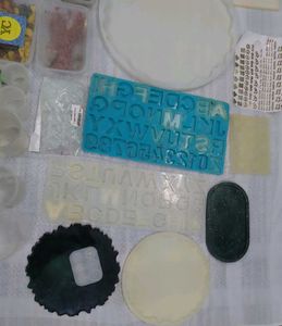 Epoxy Resin Art Supplies Lot