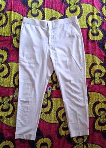 Men's White Trousers | Waist 43 | Good Condition |