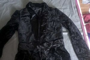 Chic Black Velvet Jacket