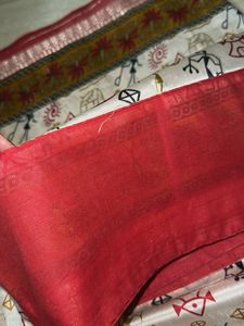 Unique Tribal Print Saree