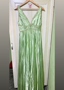 Apple Green Ethnic Gown