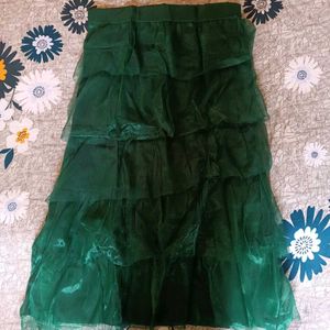 Elegant Green Chaniya Choli with Intricate Embroid