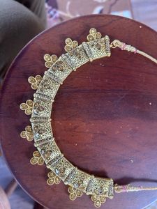 Elegant Gold Necklace &amp; Earring Set