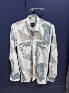 Men's Abstract Print Casual Shirt