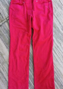 Puma Pink Corduroy Pants,28-30 size