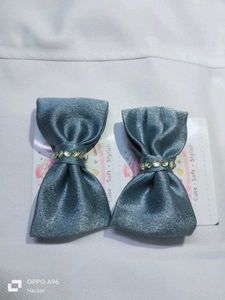 Stylish Blue Scrunchie