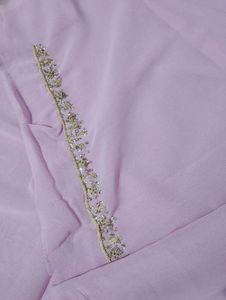 zardozi Lavender suit material