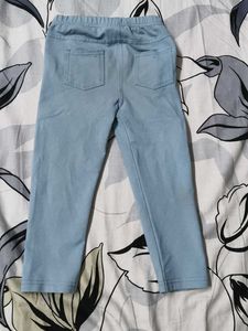Juniors Girl Light Blue Kids Jeggings