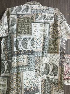 Boho Patchwork Print Kurta / Shirt ⚡ free deliv