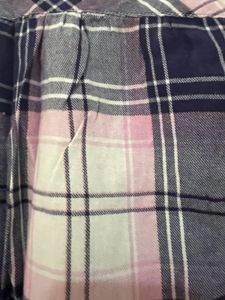 Checker pattern Shirt Dress By Coolclub
