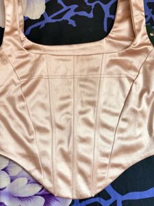 Satin Corset Top